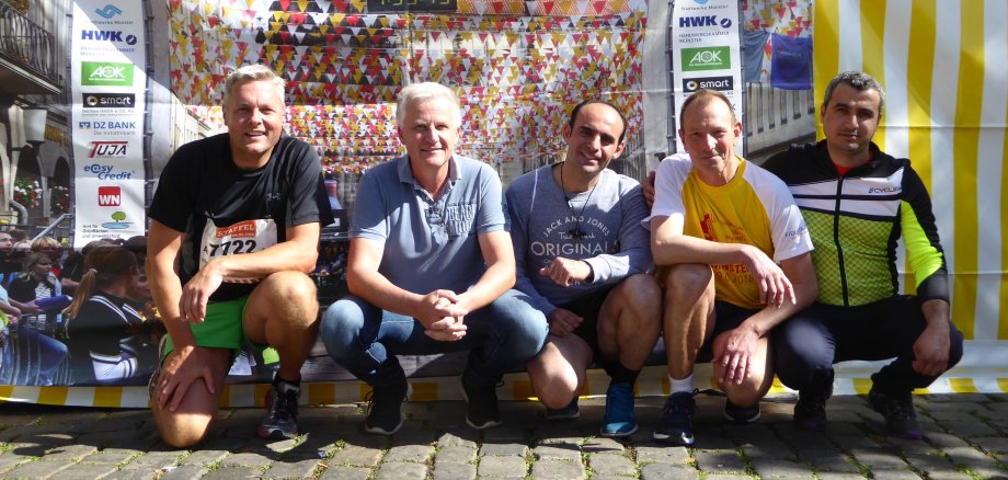 Teilnehmer des Münster Marathons