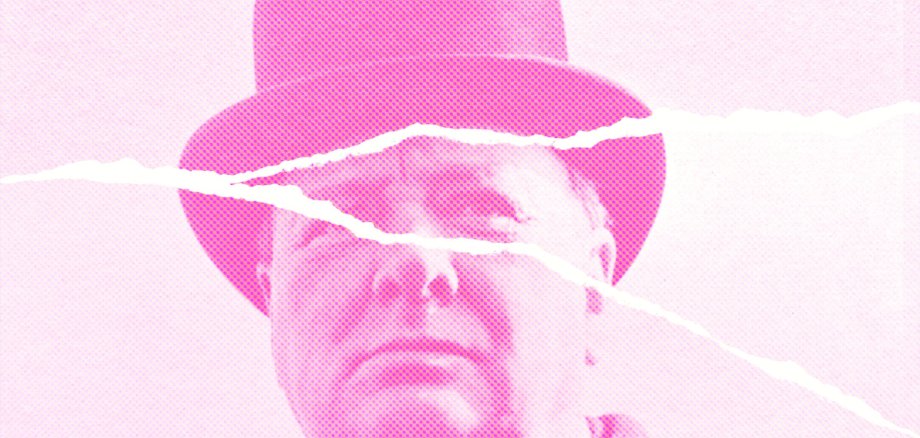 Winston Churchill mit Text "Alles eine Frage der Haltung"