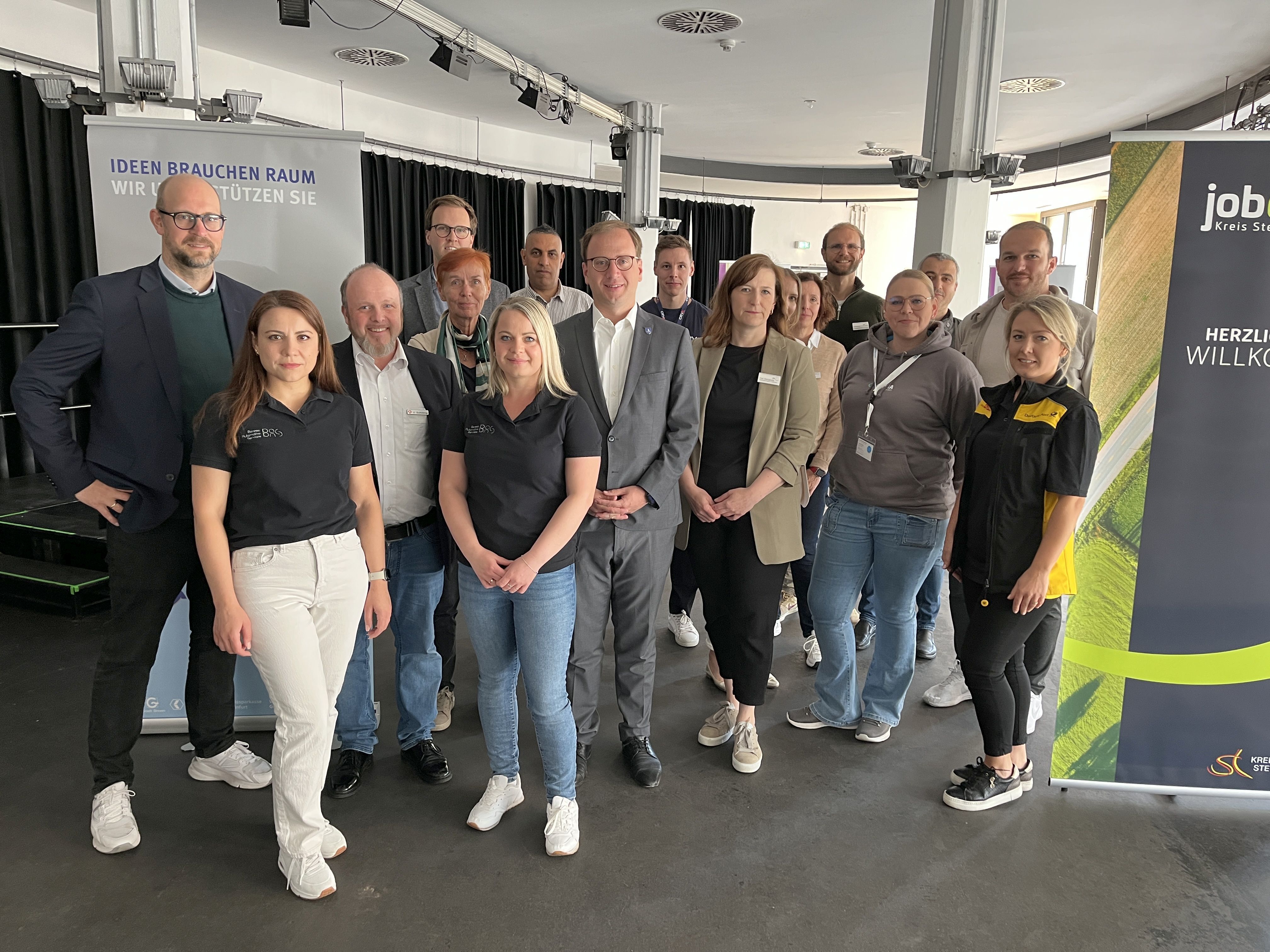 Das Organisationsteam von "Greven hat Jobs"