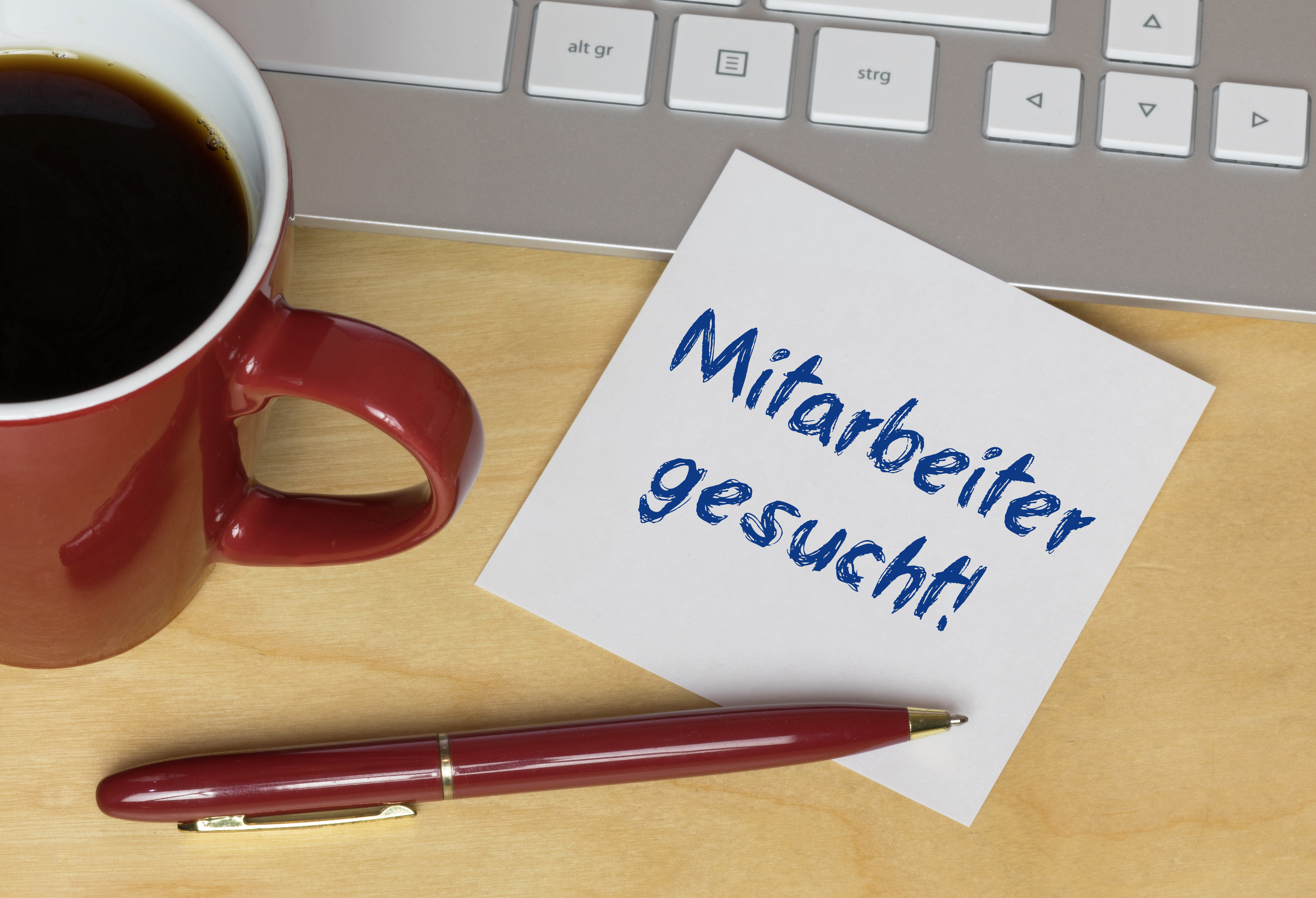 Post it: Mitarbeiter gesucht