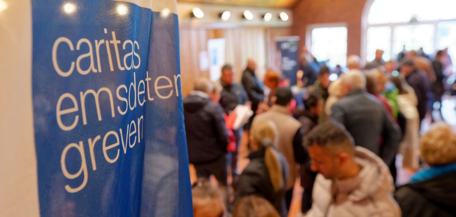 Viele Besucher kamen zum gemeinsamen Job Date mit der Caritas Emsdetten / Greven