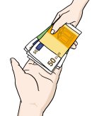 Sie können extra Geld bekommen. 